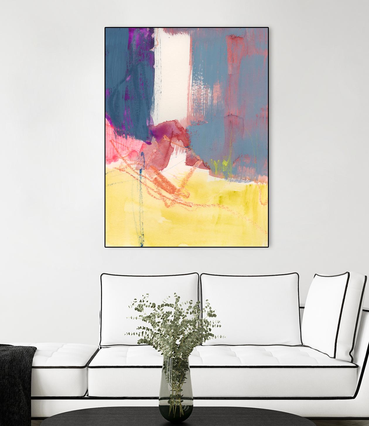 Flim Flam III by Victoria Barnes on GIANT ART - orange abstract abstract