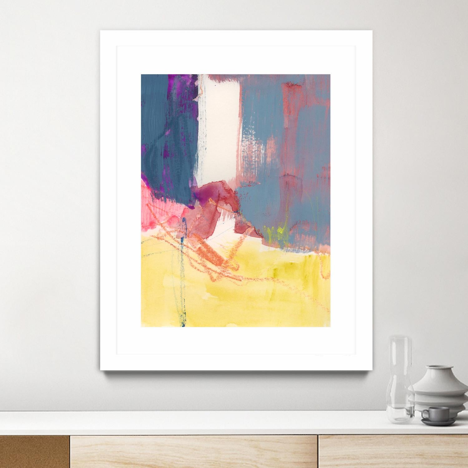 Flim Flam III by Victoria Barnes on GIANT ART - orange abstract abstract