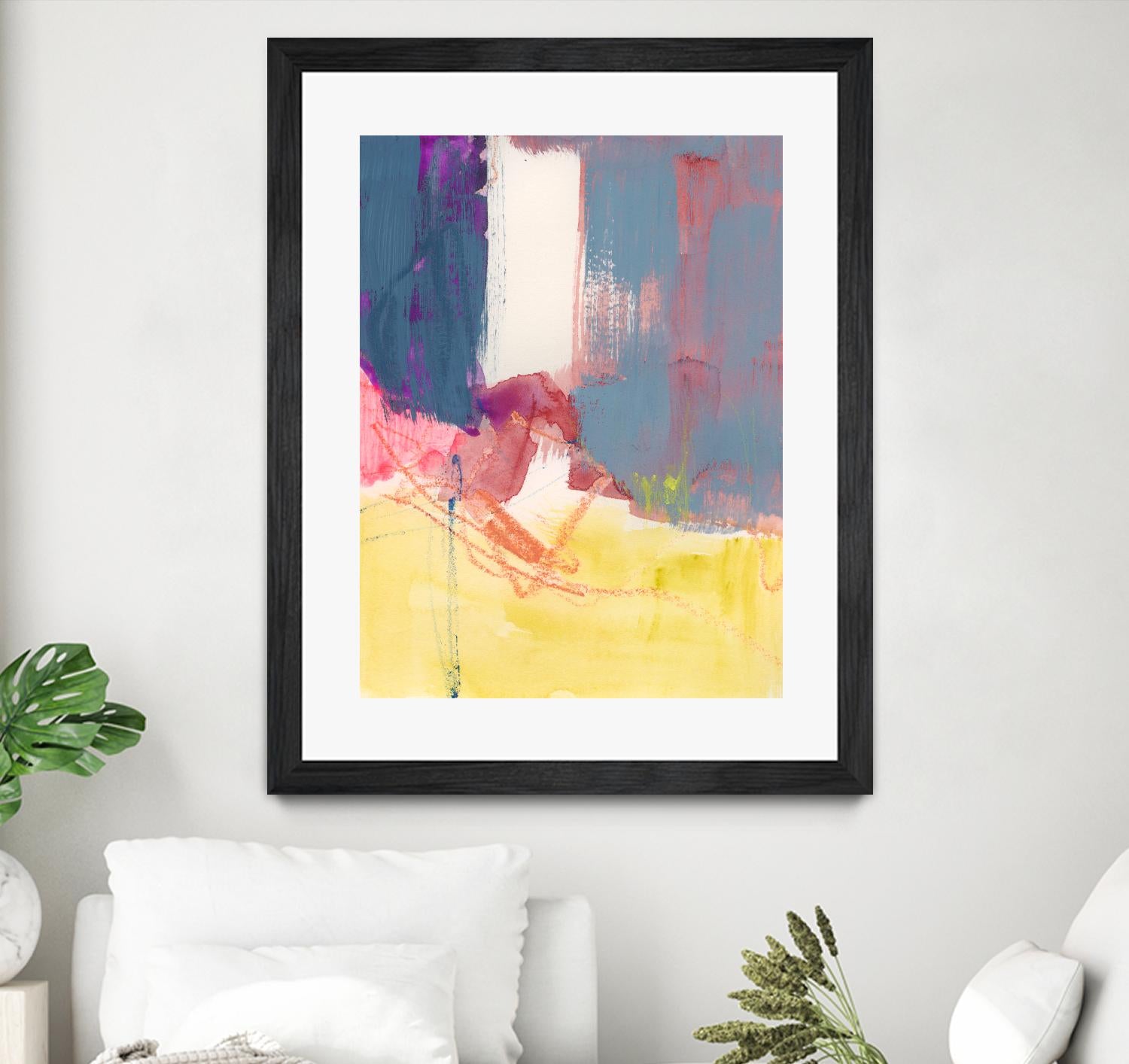 Flim Flam III by Victoria Barnes on GIANT ART - orange abstract abstract