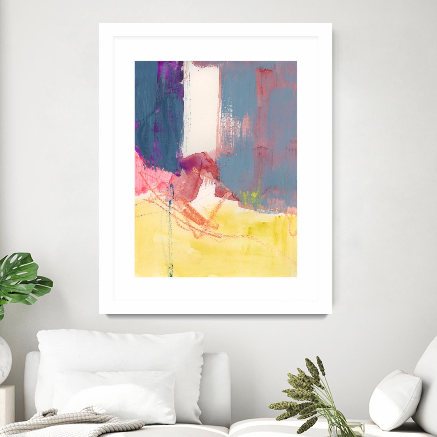 Flim Flam III by Victoria Barnes on GIANT ART - orange abstract abstract