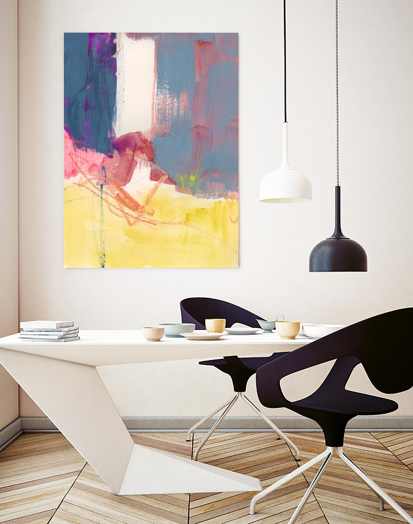 Flim Flam III by Victoria Barnes on GIANT ART - orange abstract abstract