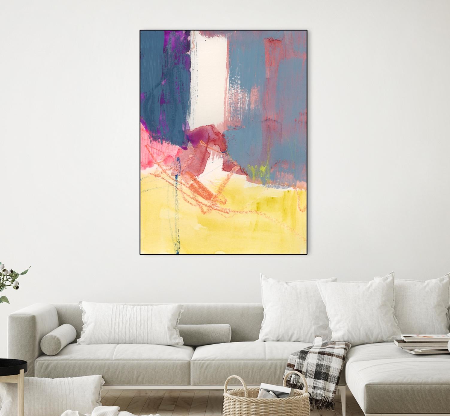 Flim Flam III by Victoria Barnes on GIANT ART - orange abstract abstract