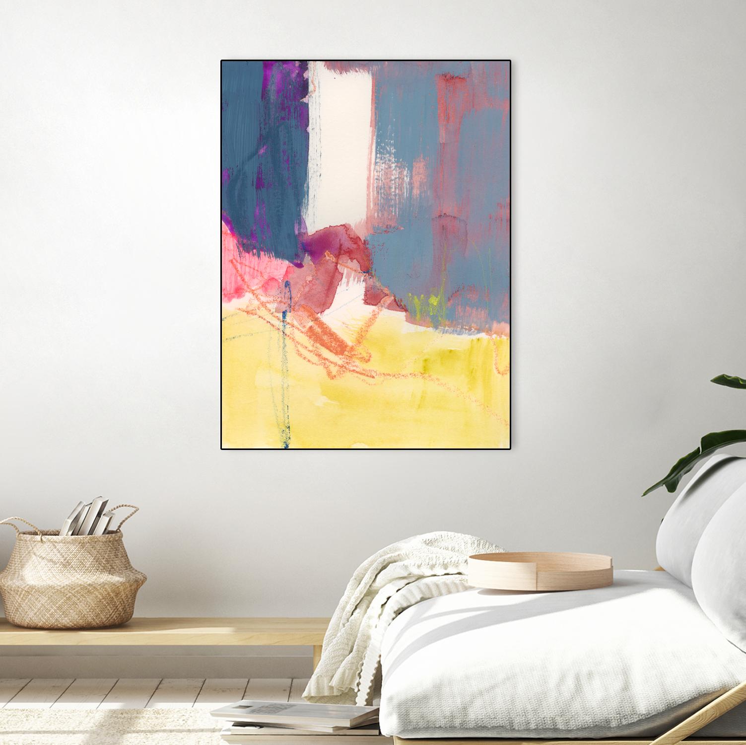 Flim Flam III by Victoria Barnes on GIANT ART - orange abstract abstract