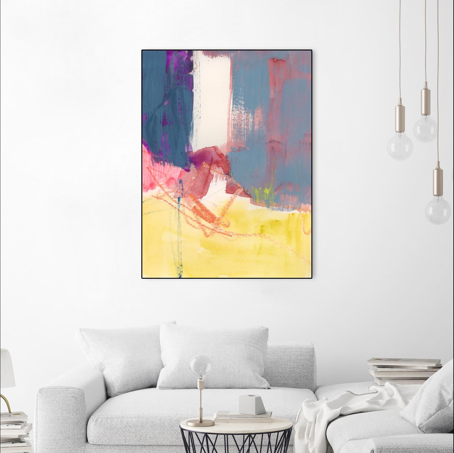 Flim Flam III by Victoria Barnes on GIANT ART - orange abstract abstract