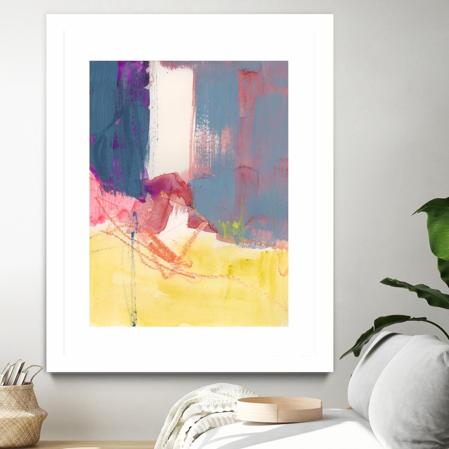 Flim Flam III by Victoria Barnes on GIANT ART - orange abstract abstract