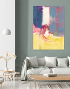 Flim Flam III by Victoria Barnes on GIANT ART - orange abstract abstract