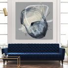 Tandem Loops I by Jennifer Goldberger on GIANT ART - beige watercolour abstract