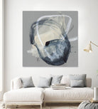 Tandem Loops I by Jennifer Goldberger on GIANT ART - beige watercolour abstract