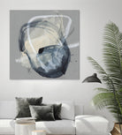 Tandem Loops I by Jennifer Goldberger on GIANT ART - beige watercolour abstract