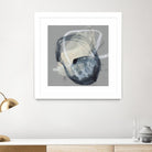 Tandem Loops I by Jennifer Goldberger on GIANT ART - beige watercolour abstract