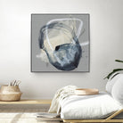 Tandem Loops I by Jennifer Goldberger on GIANT ART - beige watercolour abstract