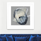 Tandem Loops I by Jennifer Goldberger on GIANT ART - beige watercolour abstract