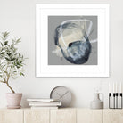 Tandem Loops I by Jennifer Goldberger on GIANT ART - beige watercolour abstract