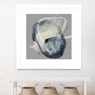 Tandem Loops I by Jennifer Goldberger on GIANT ART - beige watercolour abstract