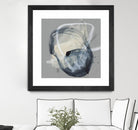 Tandem Loops I by Jennifer Goldberger on GIANT ART - beige watercolour abstract