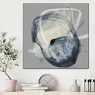 Tandem Loops I by Jennifer Goldberger on GIANT ART - beige watercolour abstract