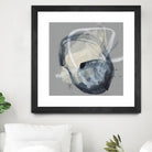 Tandem Loops I by Jennifer Goldberger on GIANT ART - beige watercolour abstract