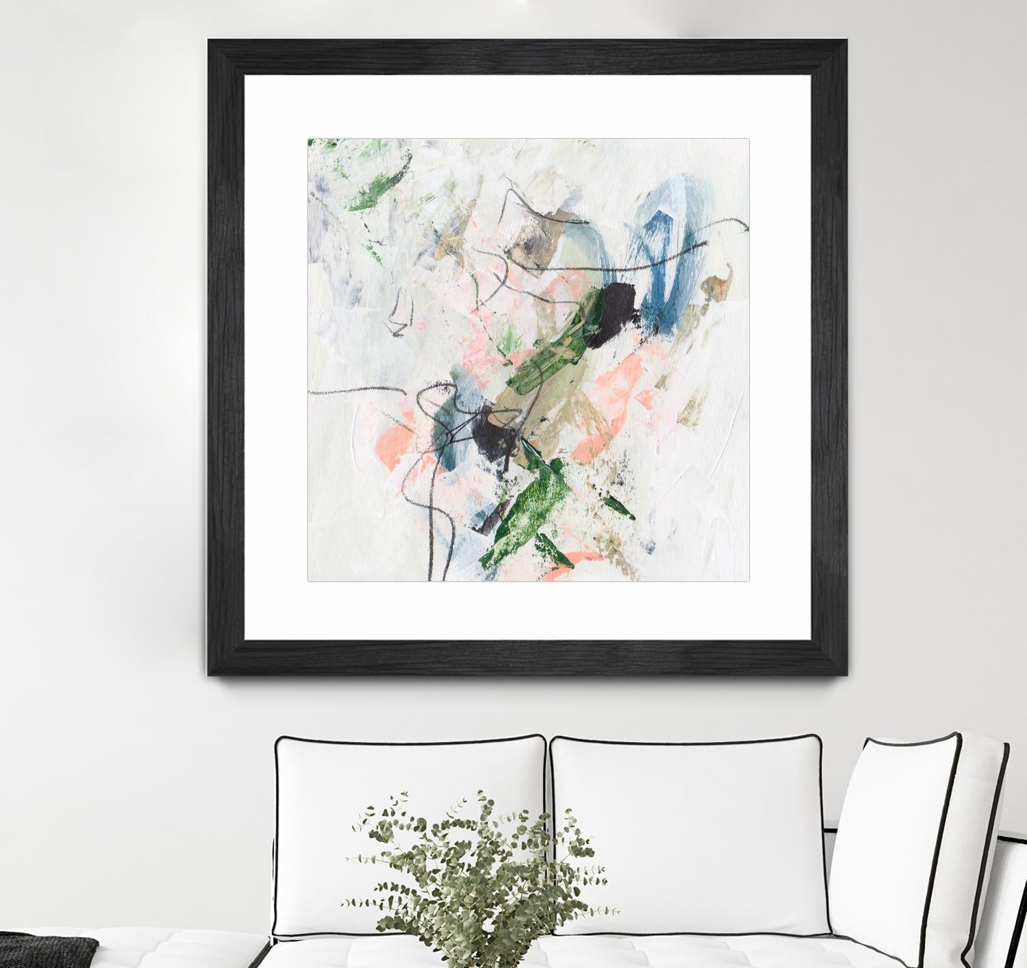 Approaching Spring II by Melissa Wang on GIANT ART - pink abstract abstract