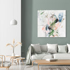 Approaching Spring II by Melissa Wang on GIANT ART - pink abstract abstract