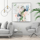 Approaching Spring II by Melissa Wang on GIANT ART - pink abstract abstract