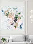 Approaching Spring IV by Melissa Wang on GIANT ART - pink  abstract abstract