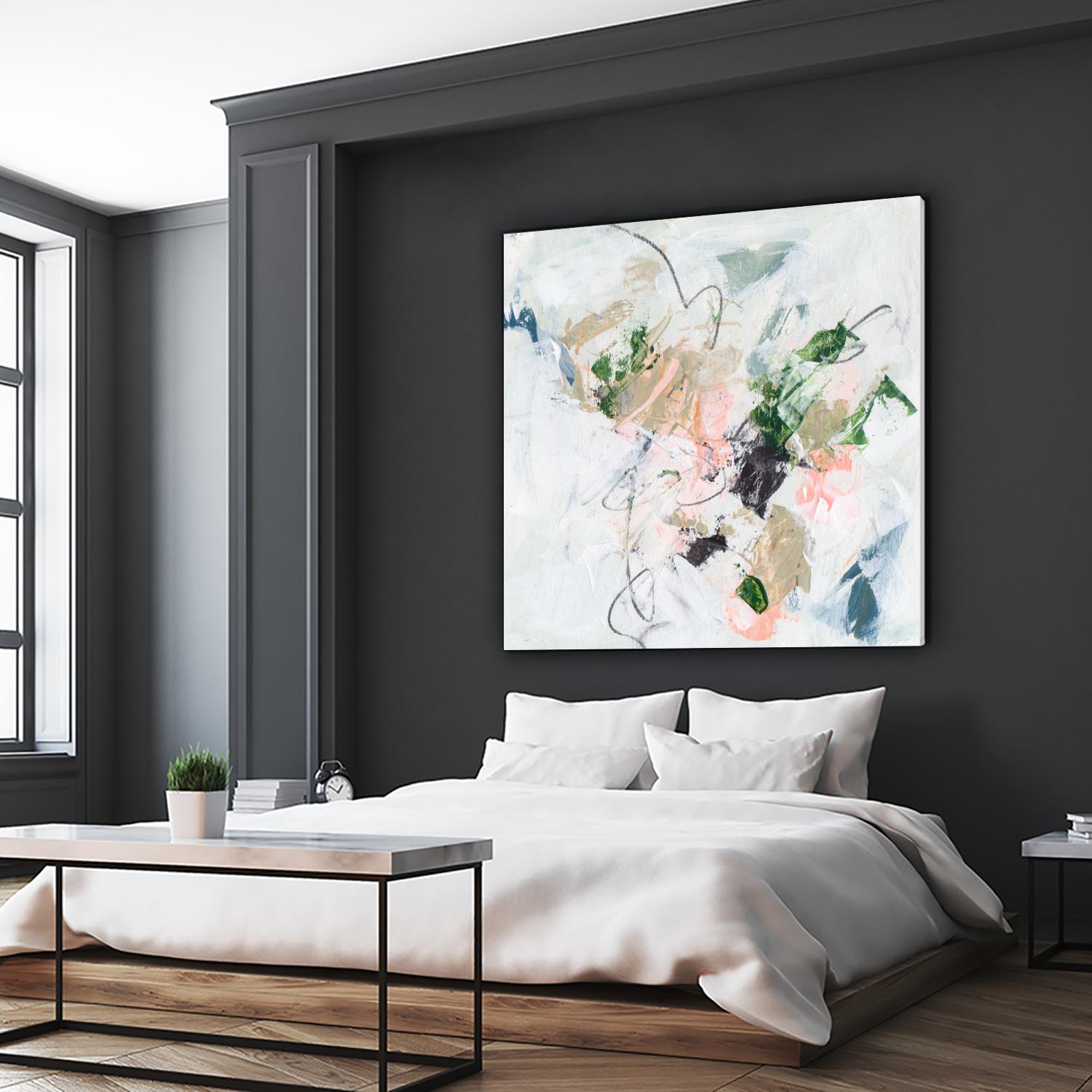 Approaching Spring IV by Melissa Wang on GIANT ART - pink  abstract abstract