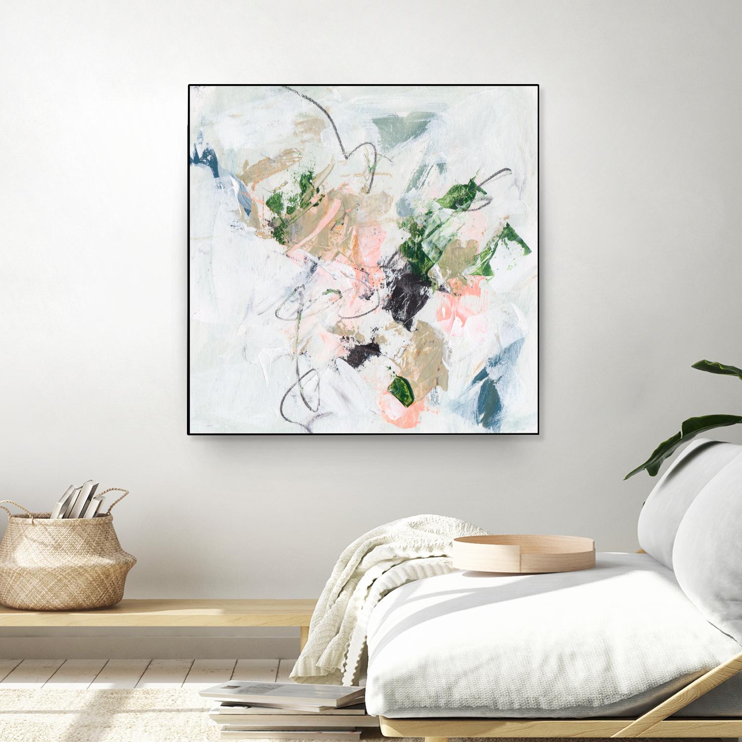 Approaching Spring IV by Melissa Wang on GIANT ART - pink  abstract abstract