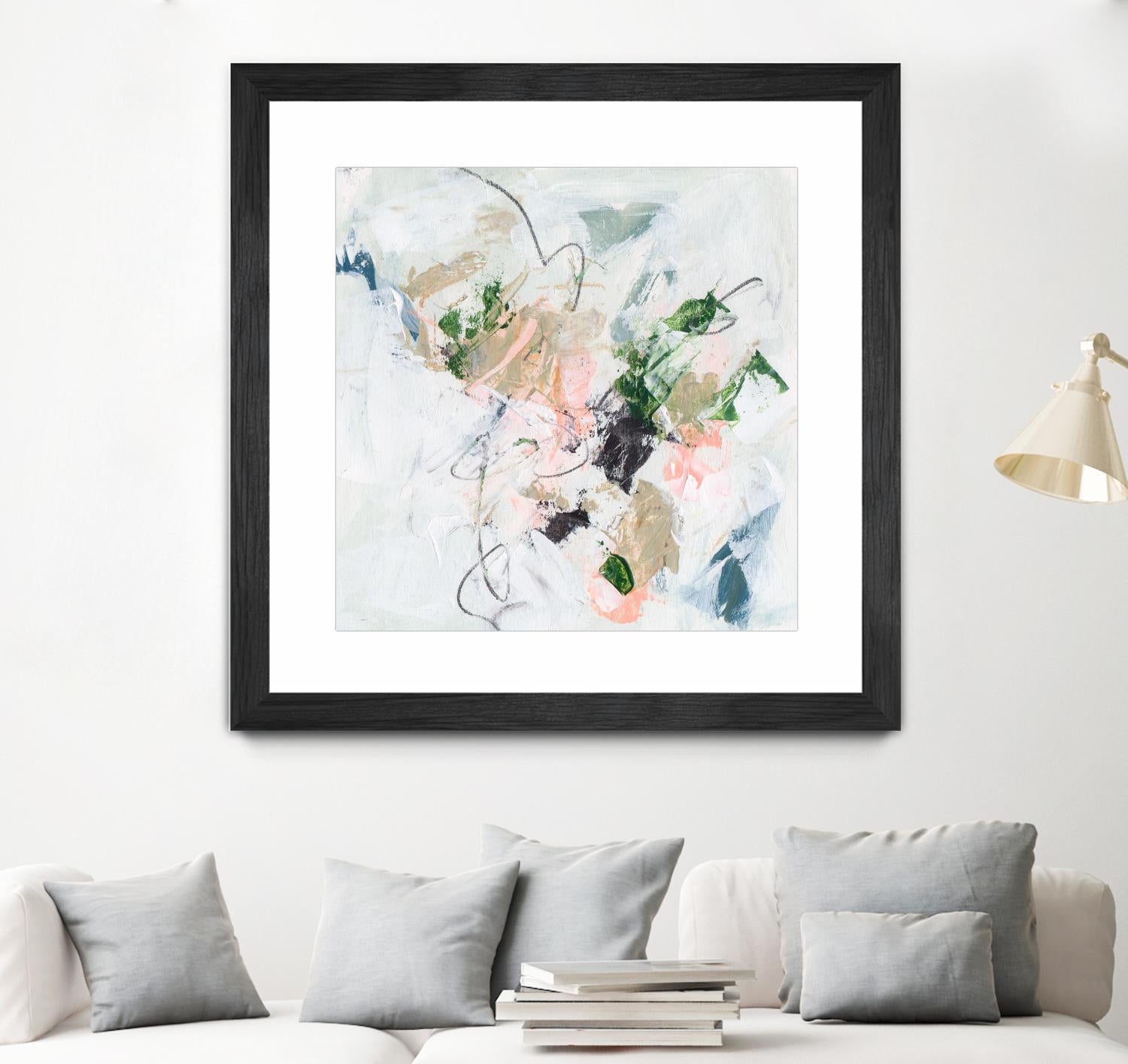 Approaching Spring IV by Melissa Wang on GIANT ART - pink  abstract abstract