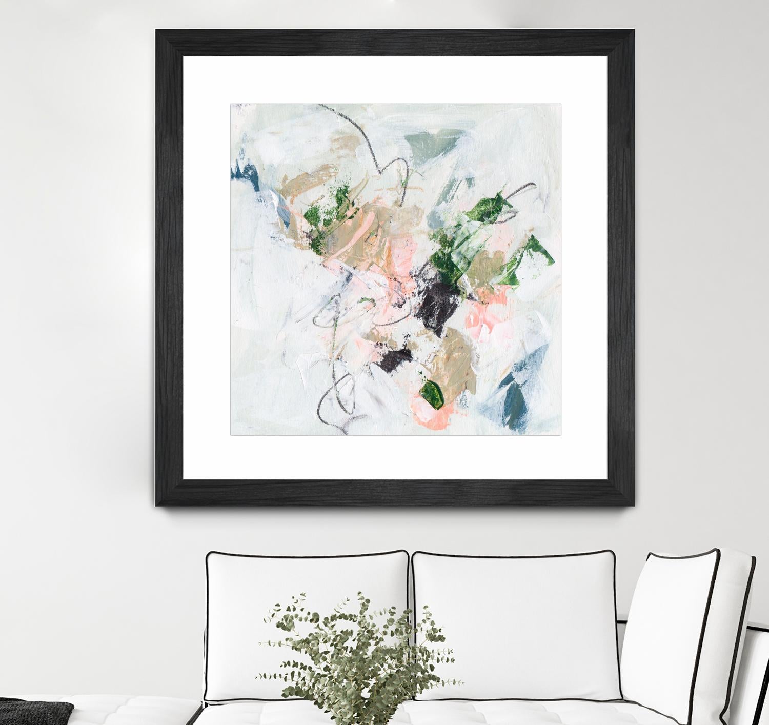 Approaching Spring IV by Melissa Wang on GIANT ART - pink  abstract abstract