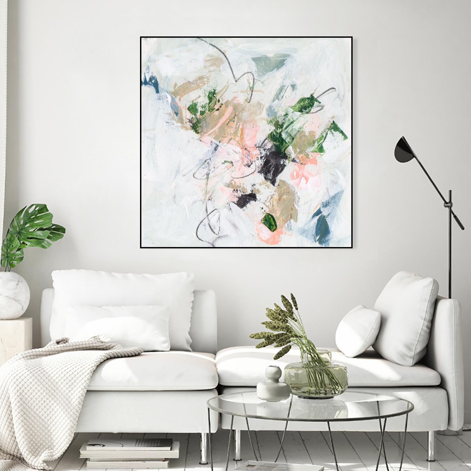 Approaching Spring IV by Melissa Wang on GIANT ART - pink  abstract abstract