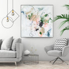 Approaching Spring IV by Melissa Wang on GIANT ART - pink  abstract abstract