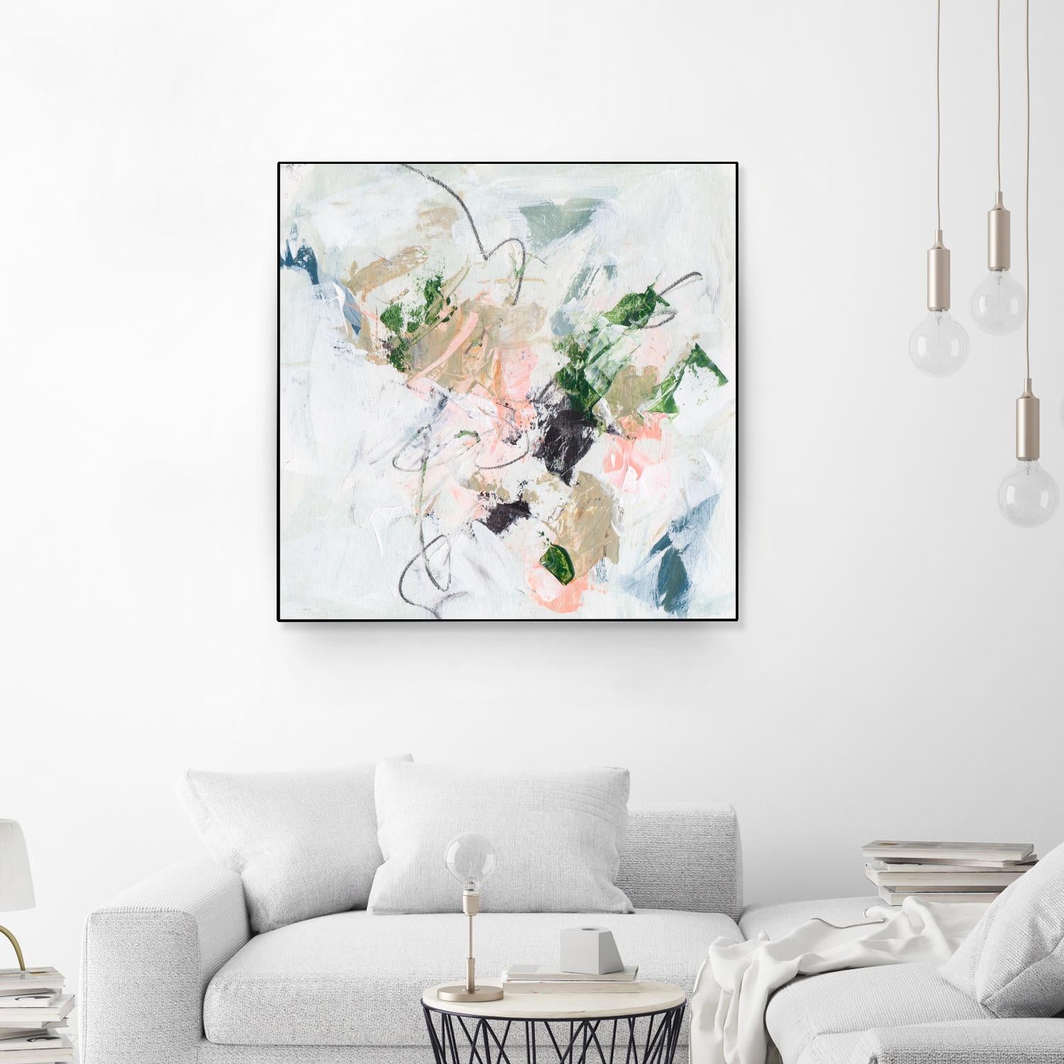 Approaching Spring IV by Melissa Wang on GIANT ART - pink  abstract abstract
