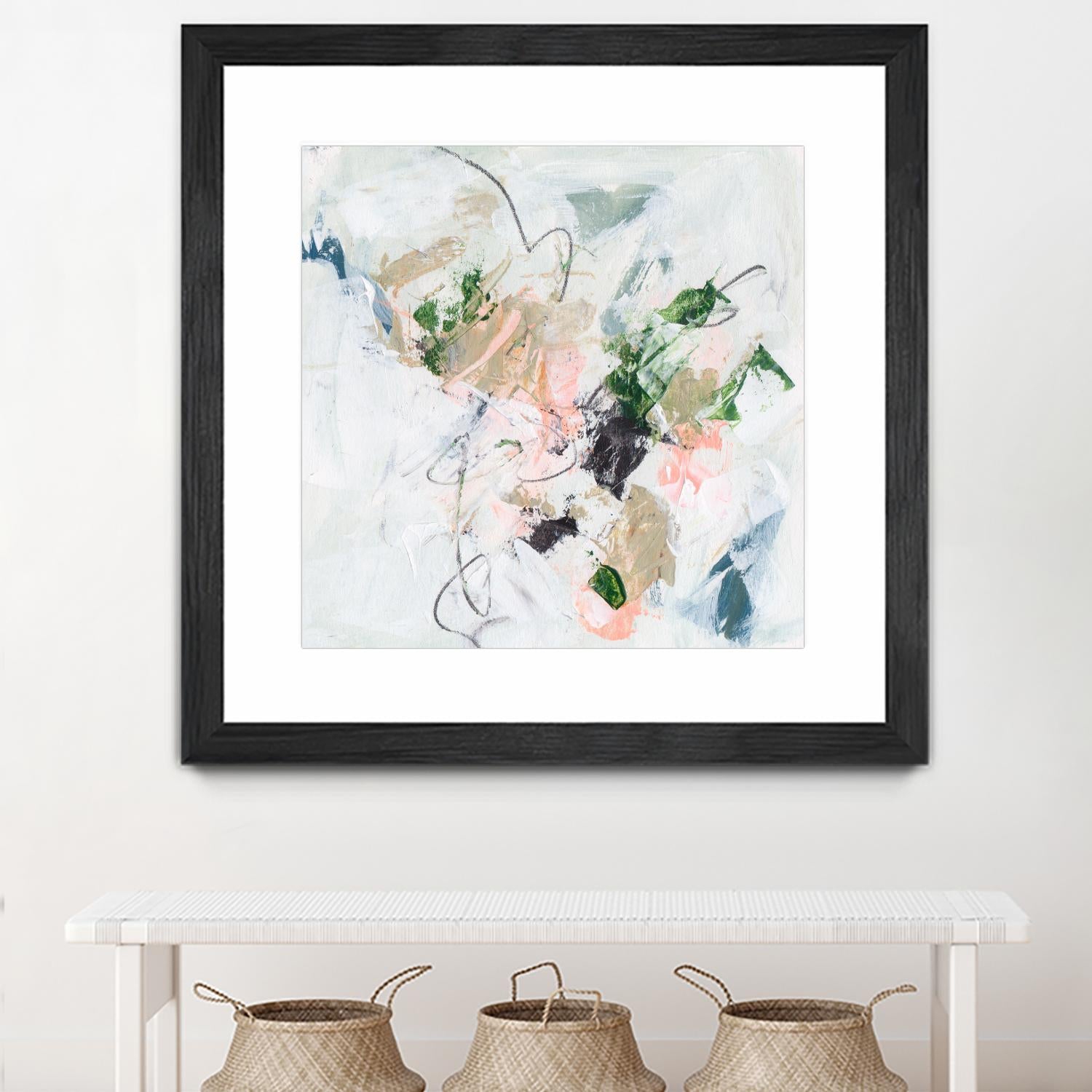Approaching Spring IV by Melissa Wang on GIANT ART - pink  abstract abstract