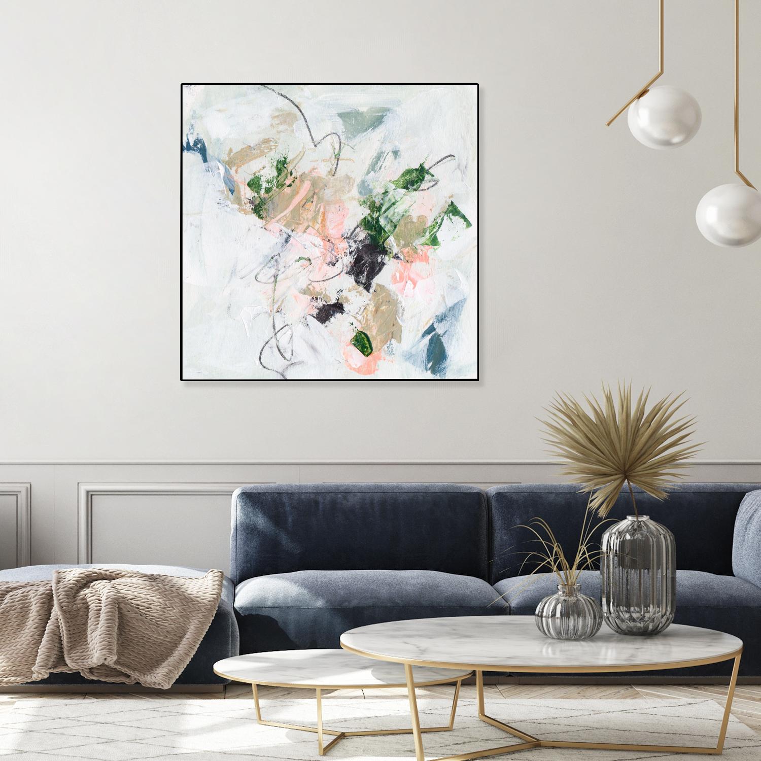 Approaching Spring IV by Melissa Wang on GIANT ART - pink  abstract abstract