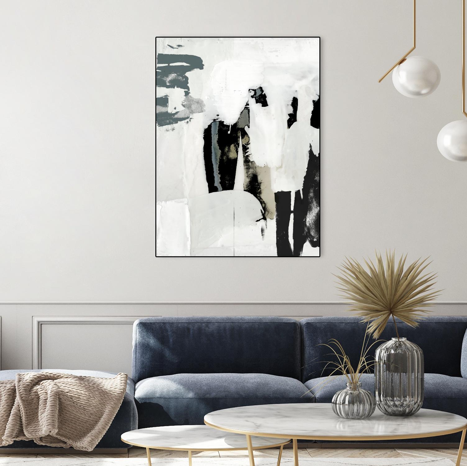 Broken Window I by Jennifer Goldberger on GIANT ART - beige abstract abstract