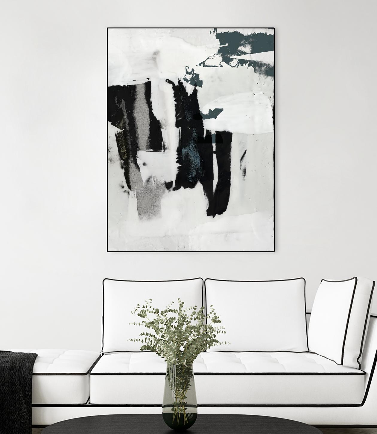 Broken Window II by Jennifer Goldberger on GIANT ART - white abstract abstract