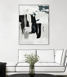 Broken Window II by Jennifer Goldberger on GIANT ART - white abstract abstract