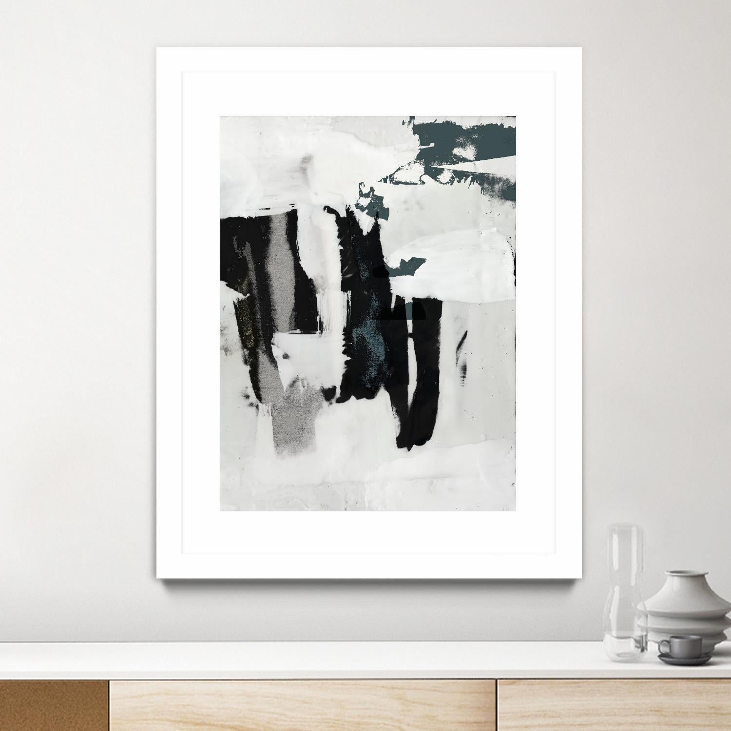 Broken Window II by Jennifer Goldberger on GIANT ART - white abstract abstract