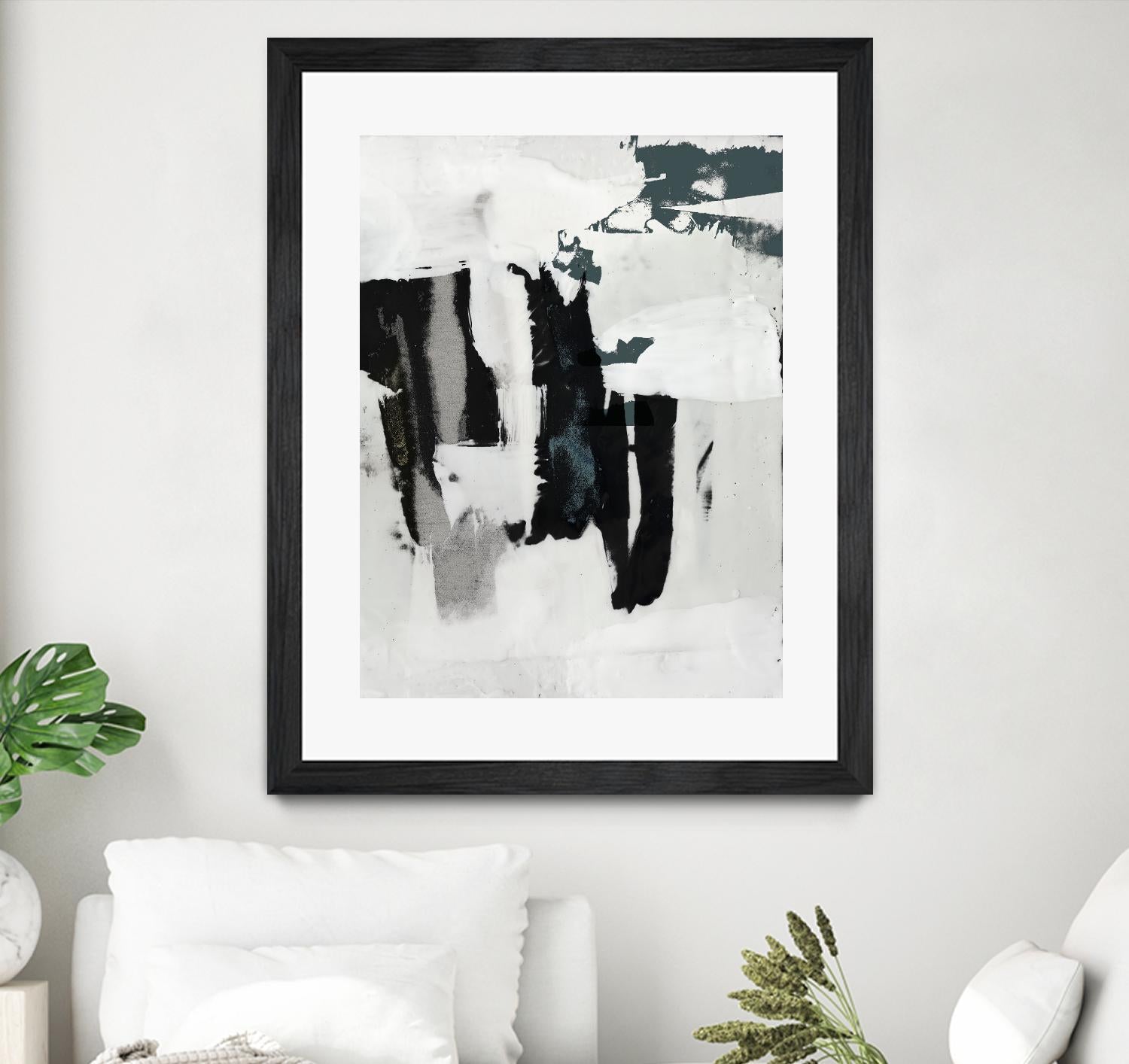 Broken Window II by Jennifer Goldberger on GIANT ART - white abstract abstract