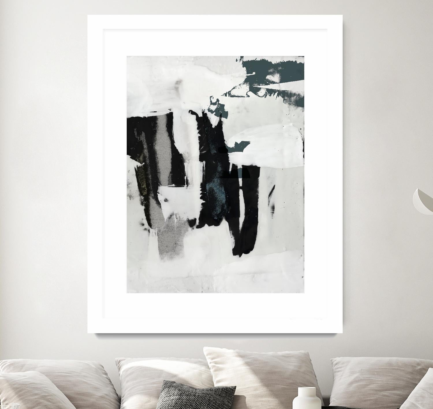 Broken Window II by Jennifer Goldberger on GIANT ART - white abstract abstract