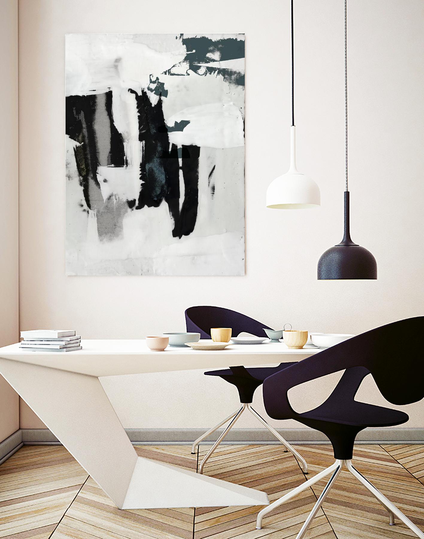 Broken Window II by Jennifer Goldberger on GIANT ART - white abstract abstract