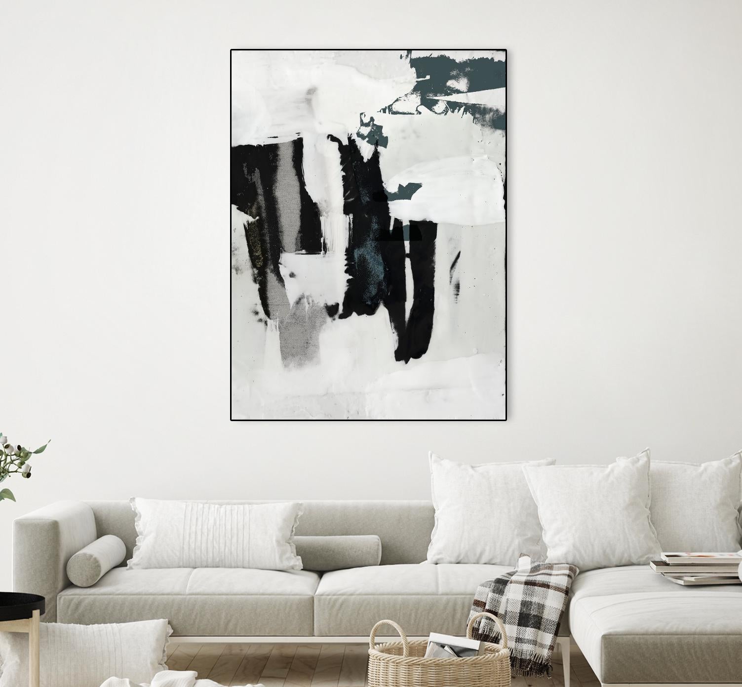 Broken Window II by Jennifer Goldberger on GIANT ART - white abstract abstract