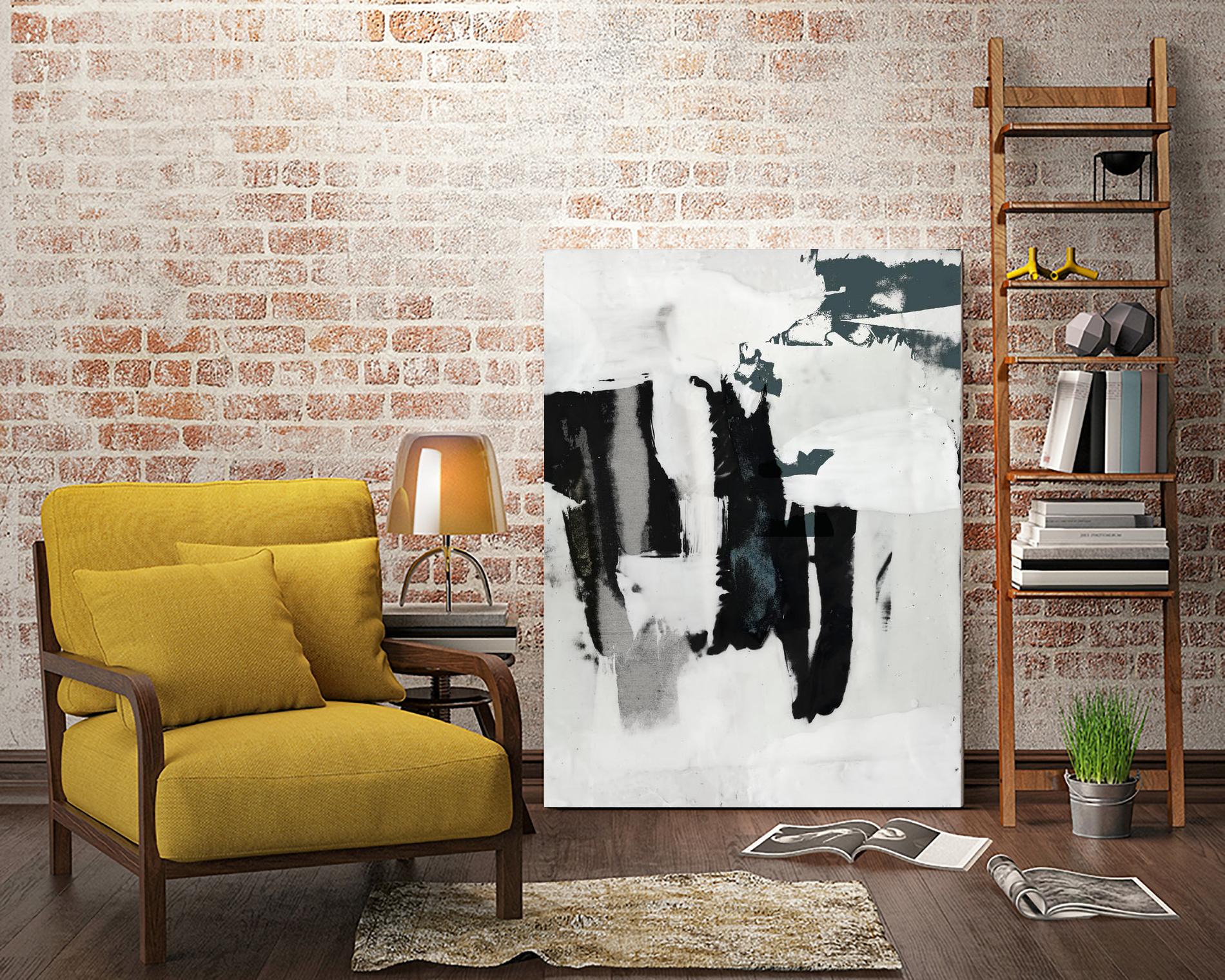 Broken Window II by Jennifer Goldberger on GIANT ART - white abstract abstract