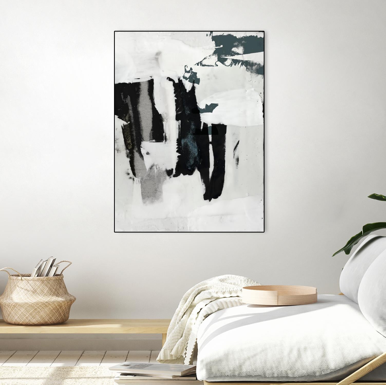 Broken Window II by Jennifer Goldberger on GIANT ART - white abstract abstract