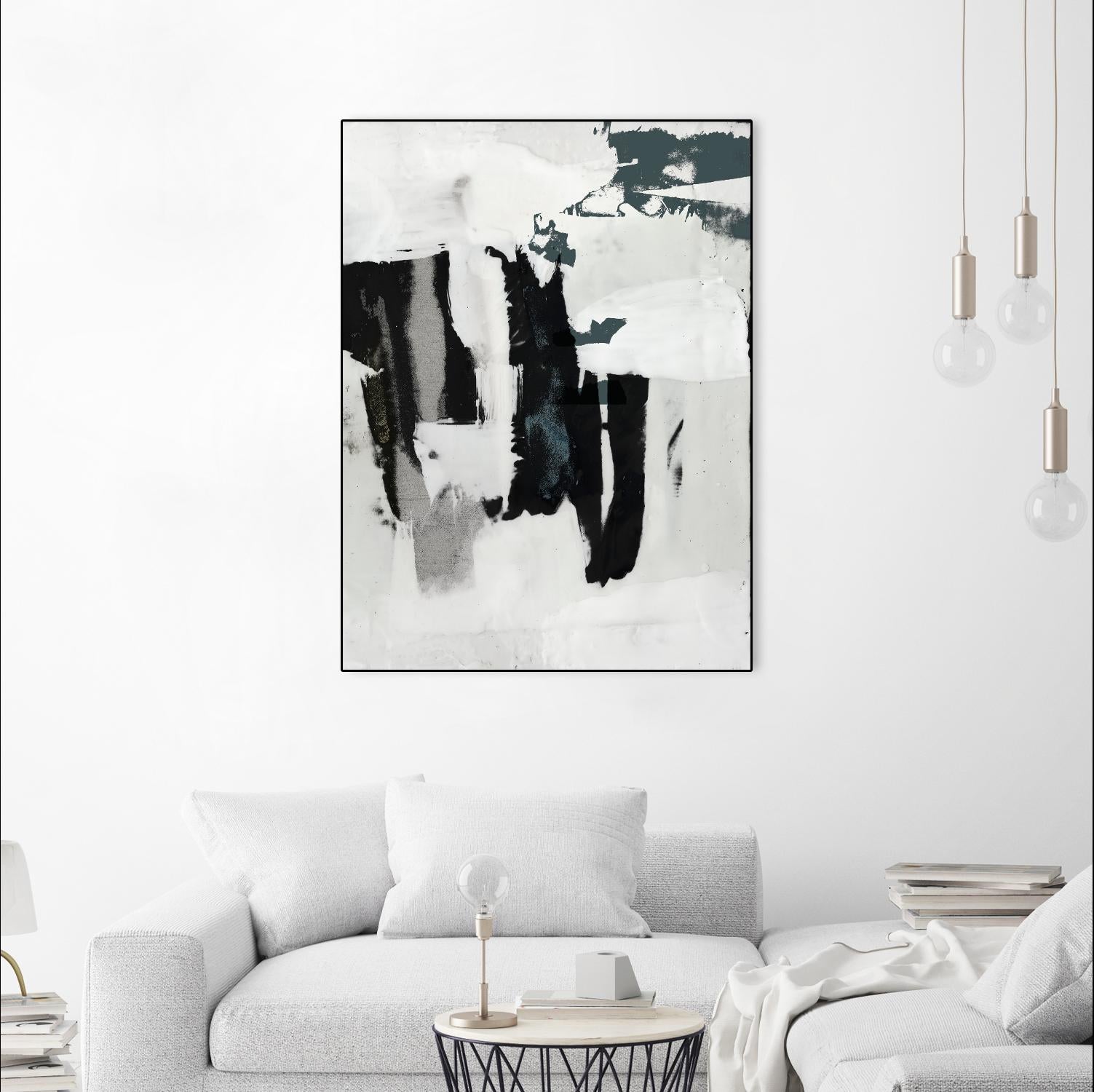 Broken Window II by Jennifer Goldberger on GIANT ART - white abstract abstract