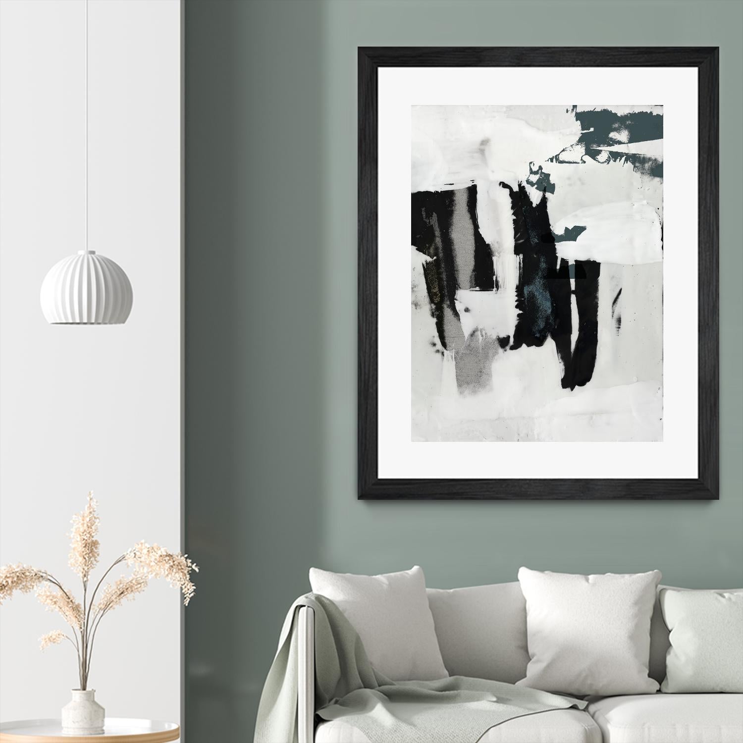 Broken Window II by Jennifer Goldberger on GIANT ART - white abstract abstract