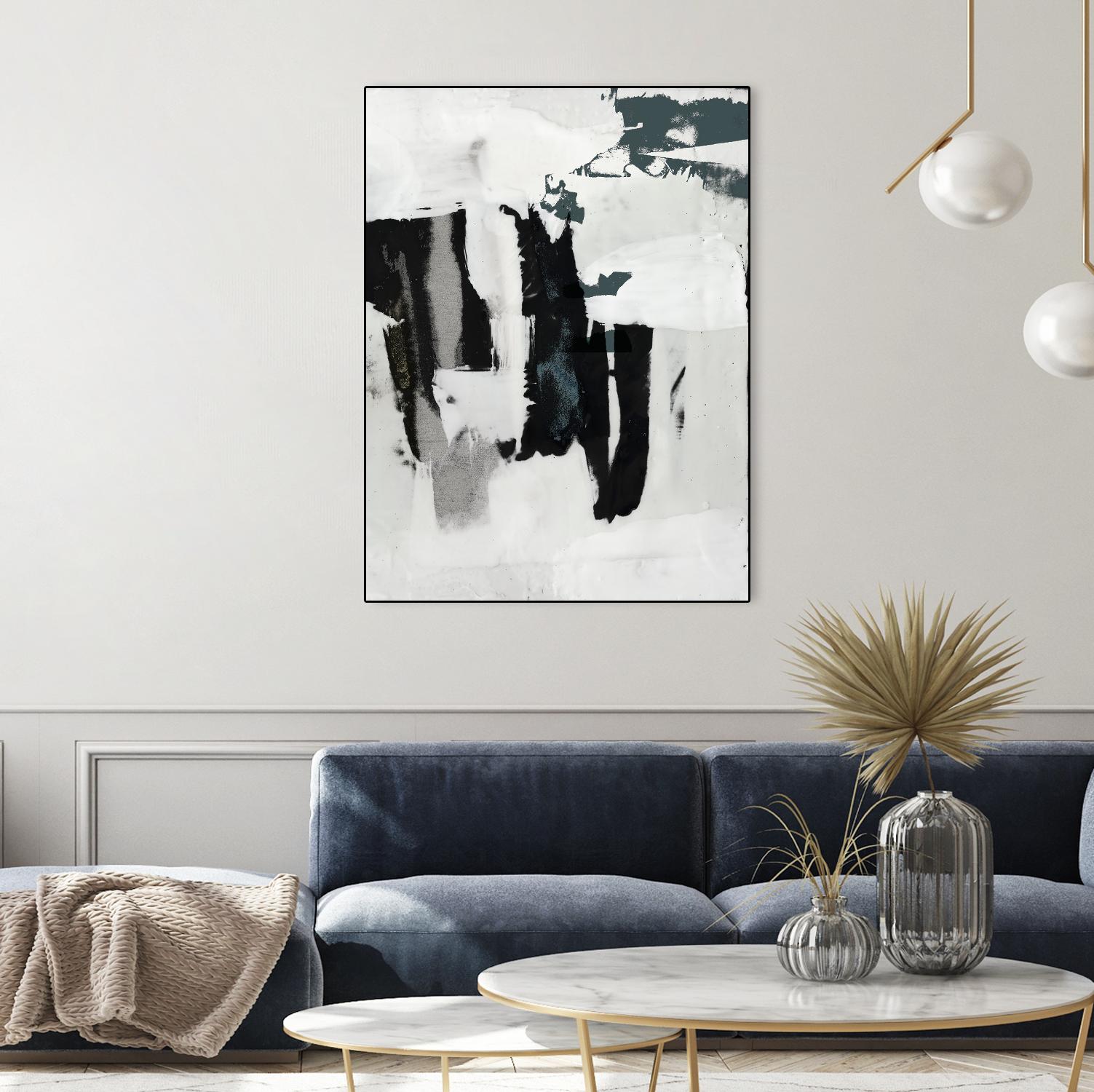 Broken Window II by Jennifer Goldberger on GIANT ART - white abstract abstract