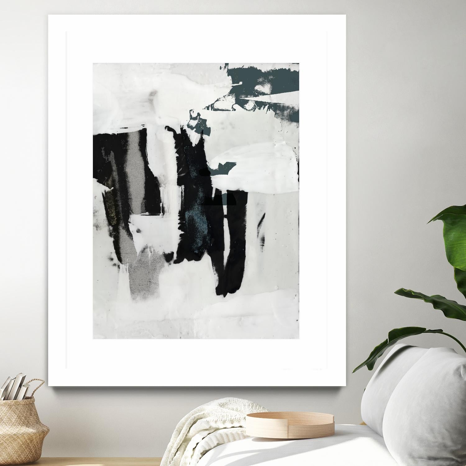 Broken Window II by Jennifer Goldberger on GIANT ART - white abstract abstract