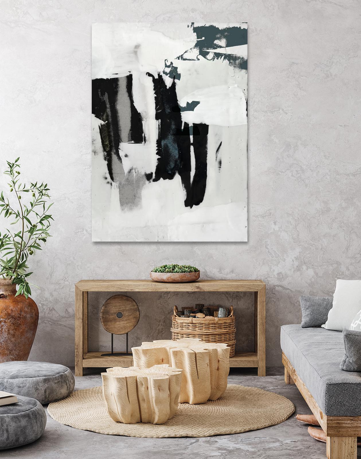 Broken Window II by Jennifer Goldberger on GIANT ART - white abstract abstract