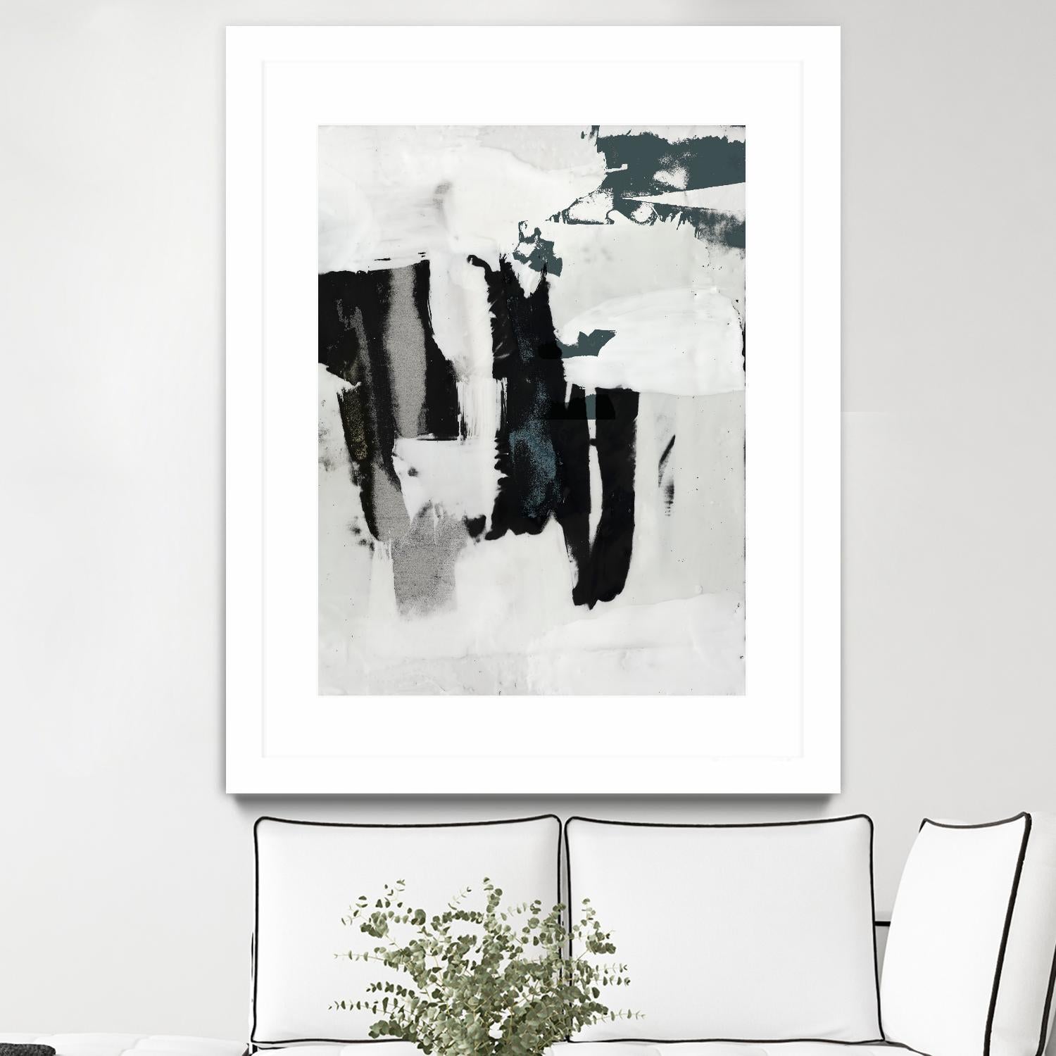 Broken Window II by Jennifer Goldberger on GIANT ART - white abstract abstract